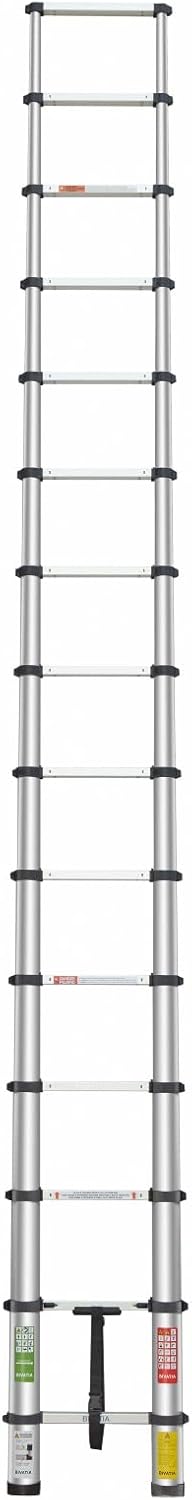 15 Ft Aluminum Telescoping Ladder Type 1A I768