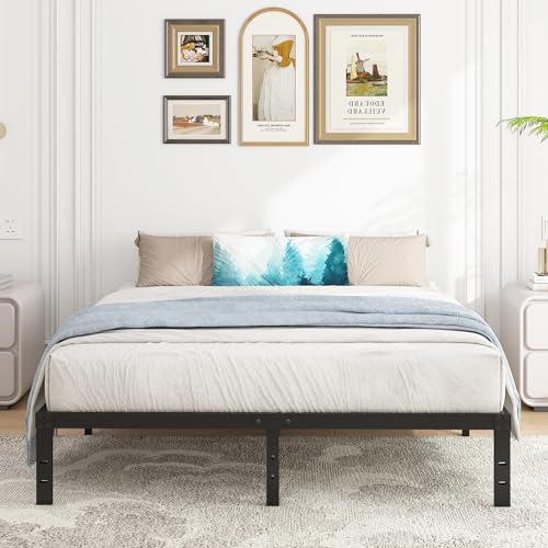Black Metal Bed Frame A169