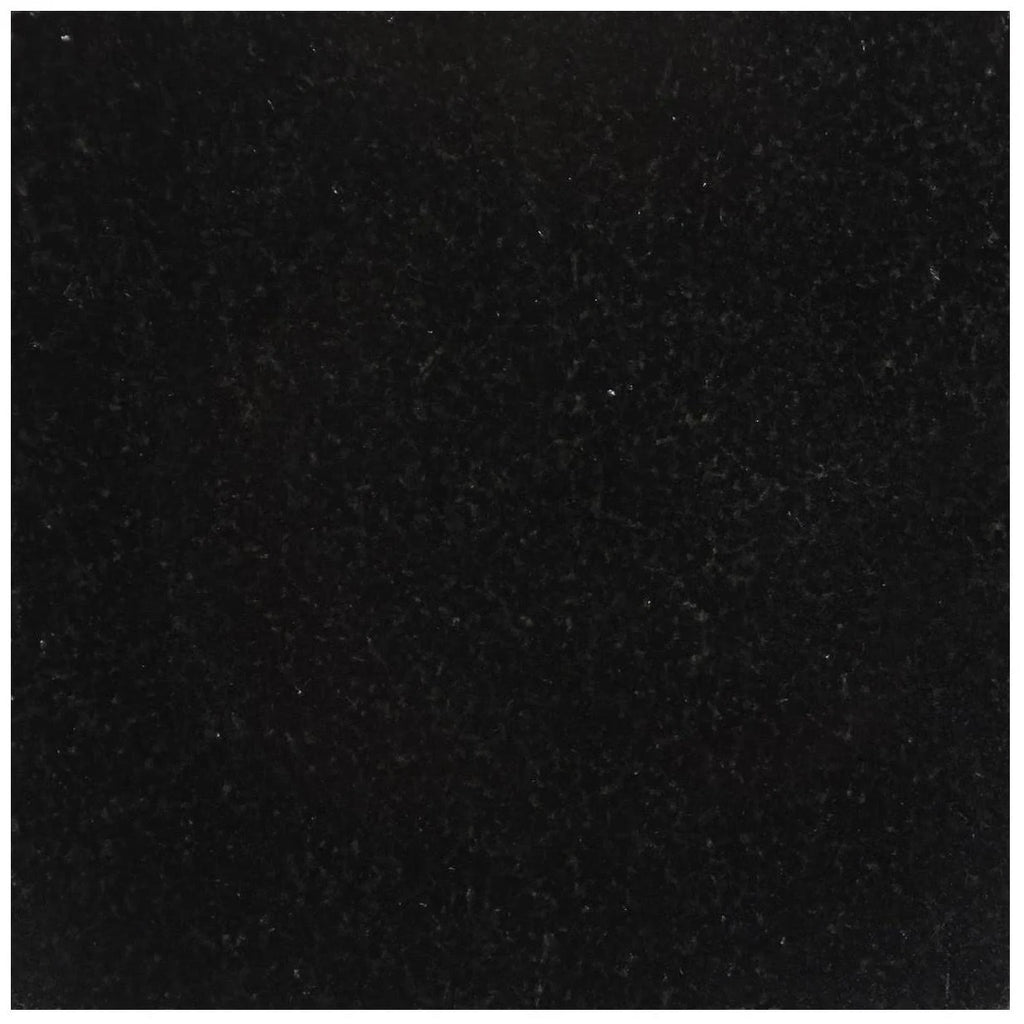 Black Granite Vanity Top 25 in x 22 in with Backsplash 4 in Spread U224