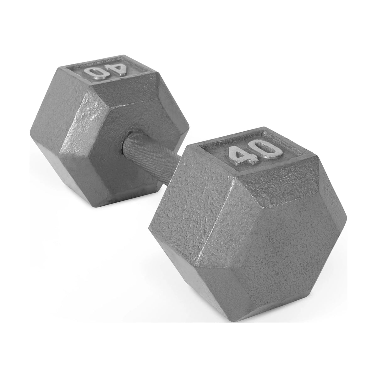 25lb Cast Iron Hex Dumbbell D502007