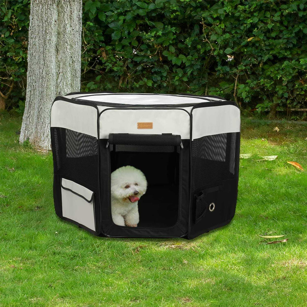 Dog Playpen Portable Pet Play Pen V9955