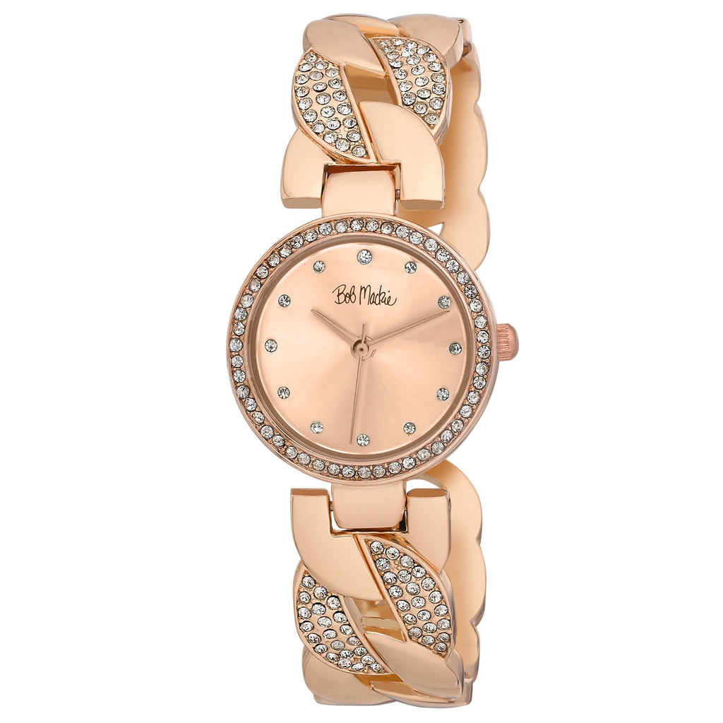 Rose Gold 26mm Crystal Bezel Bangle Watch Z87900