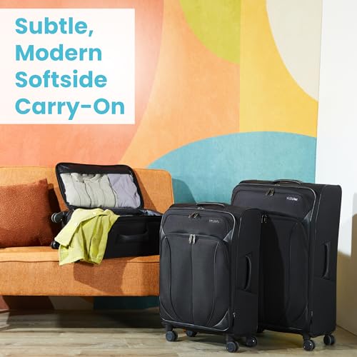 20 Spinner Softside Luggage with Spinner Wheels, Classic Blue K779090