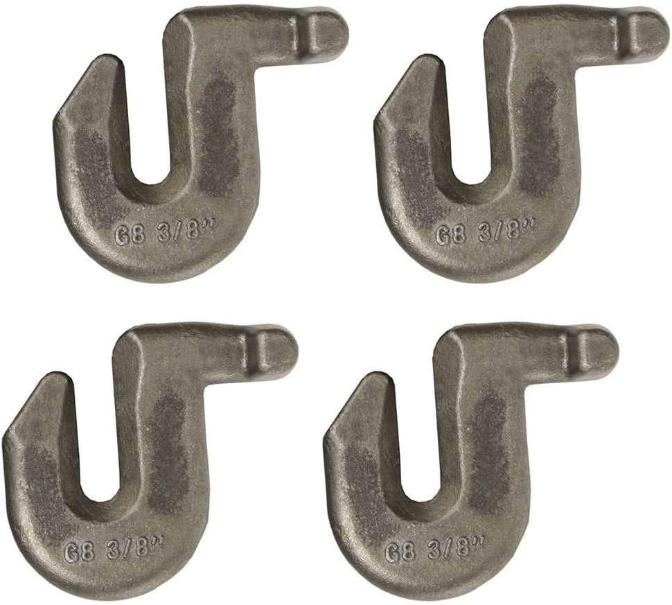 Heavy Duty 3/8” T-Grab Hook Grade 80 - 4 Pack Y2040