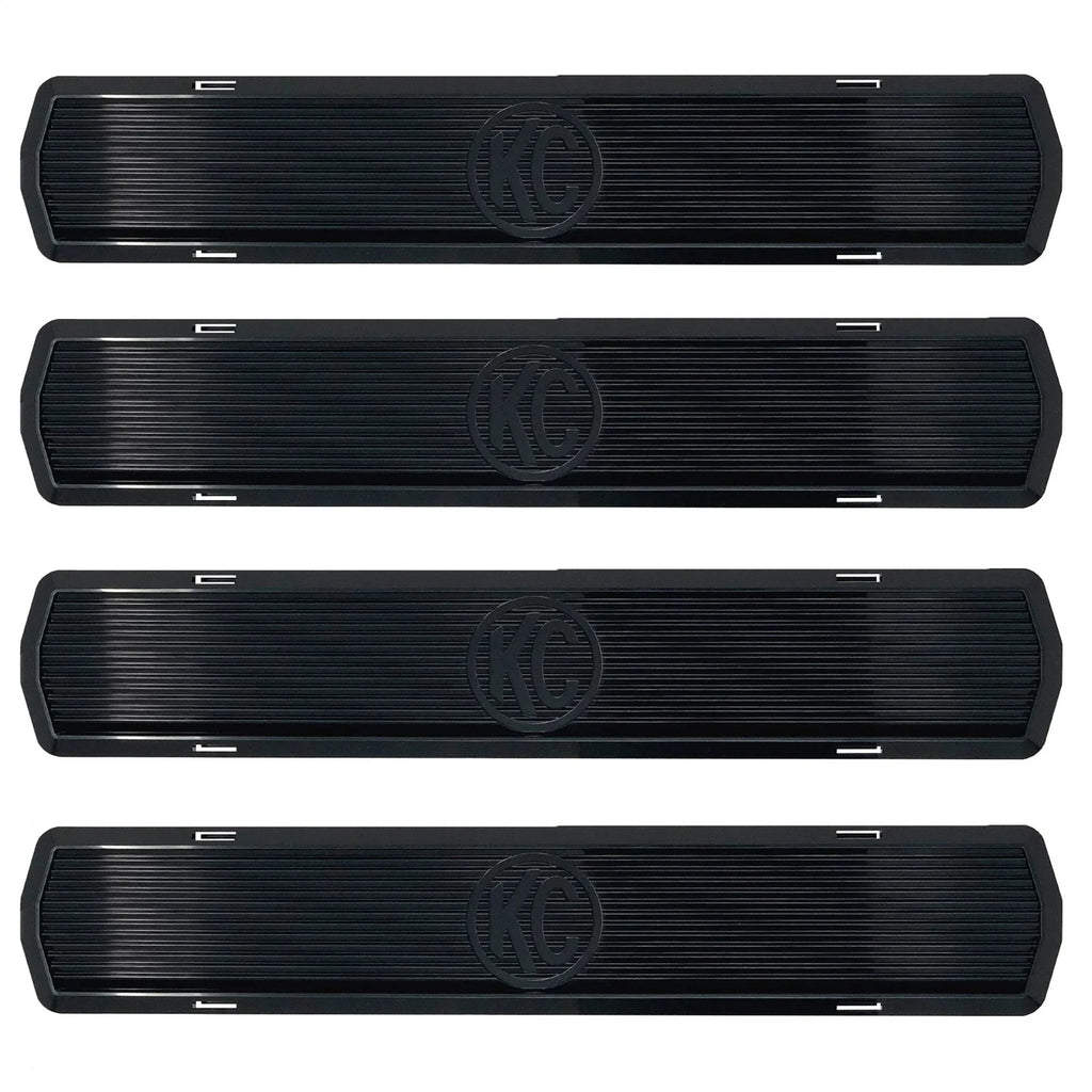 Roof Rack with Light Bar and Side Blackout Plates D32819