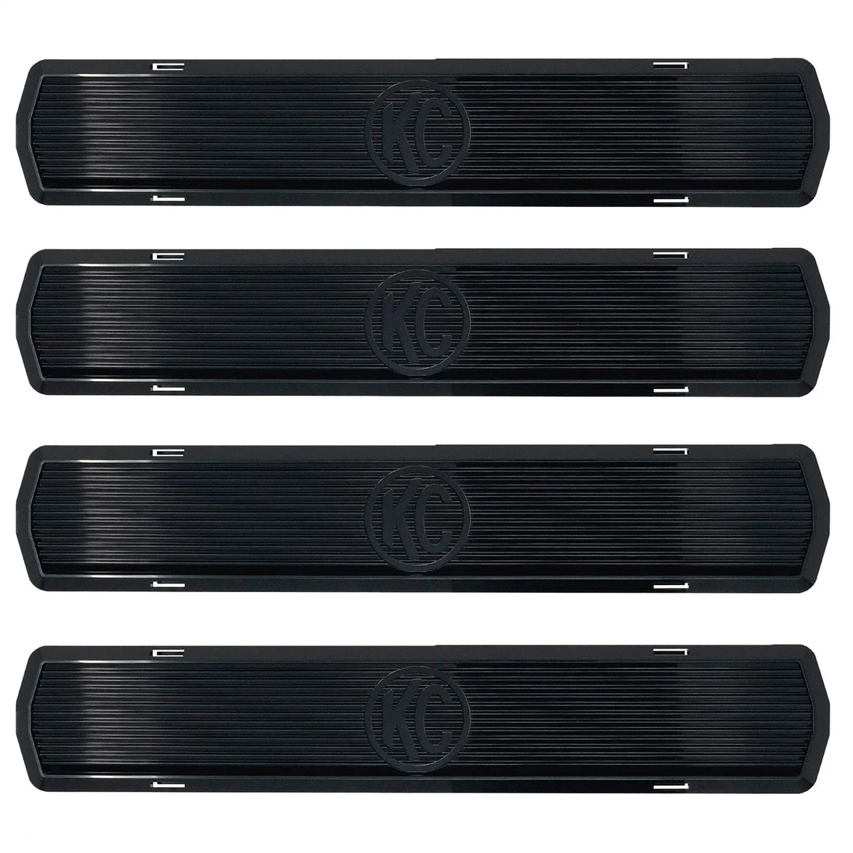 Roof Rack with Light Bar and Side Blackout Plates D32819