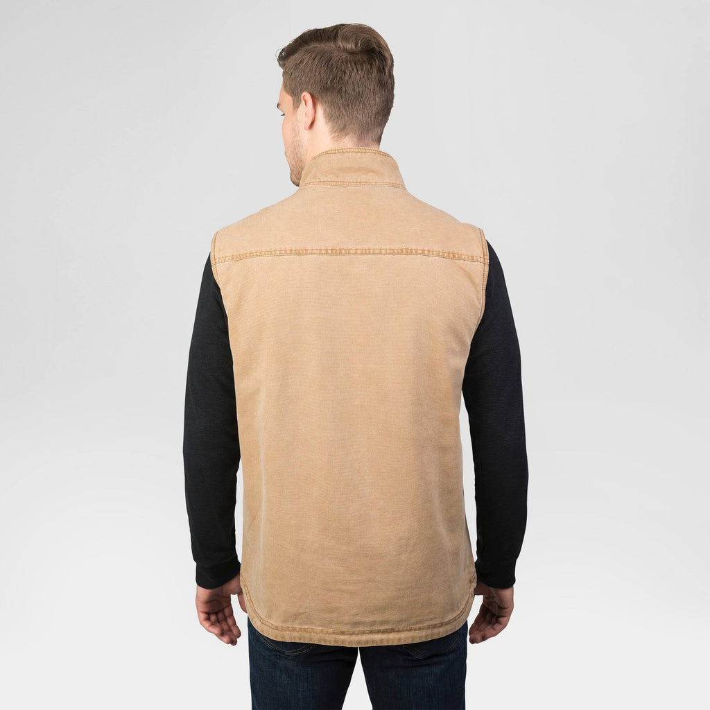 Vintage Pecan Duck Vest N8707