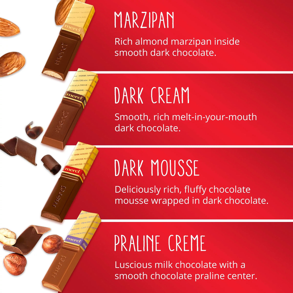14.1 oz Assortment of European Chocolates W1064