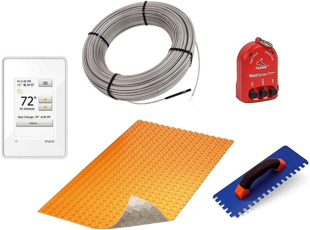 Floor Heating Kit with WiFi Thermostat and Heat Cable R974