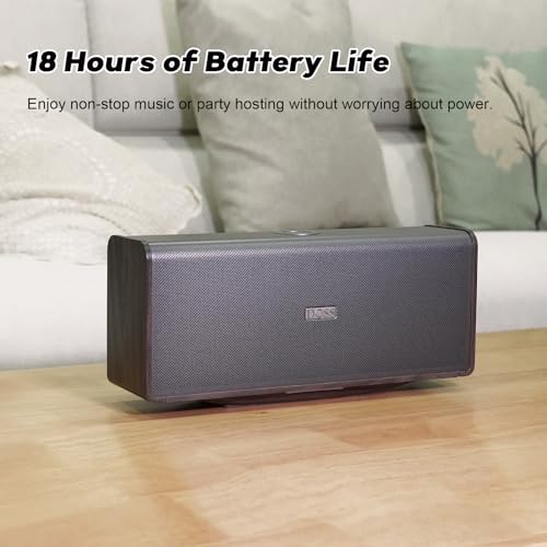Gold Bluetooth Speaker with 80W Sound and 18H Playtime M26537