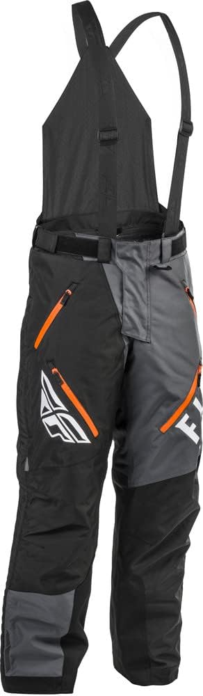 Black X-Large Snowmobile Pant Bib E522