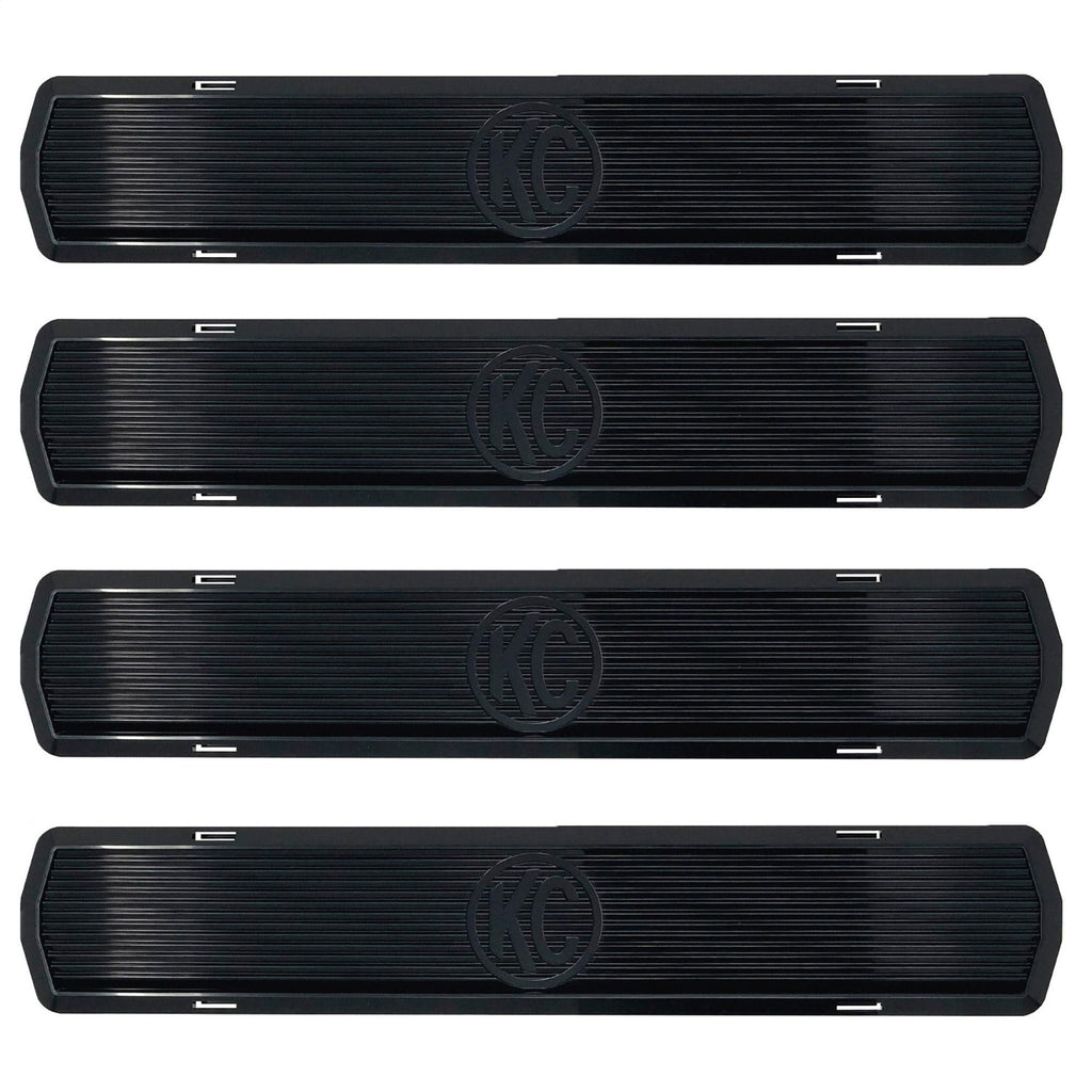 Roof Rack with Light Bar and Side Blackout Plates D32819