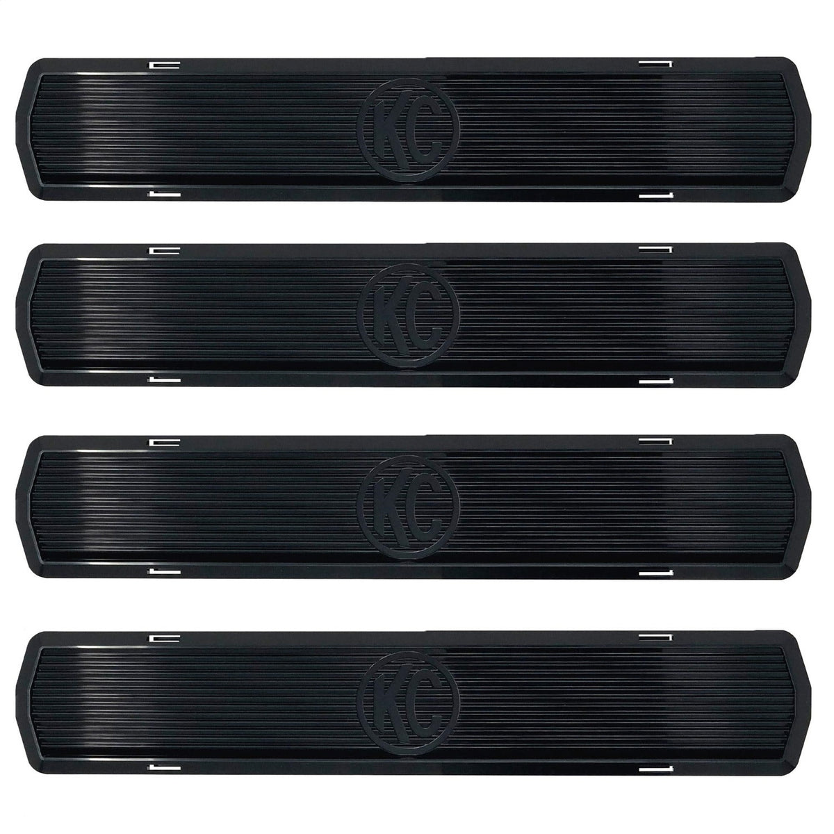 Roof Rack with Light Bar and Side Blackout Plates D32819