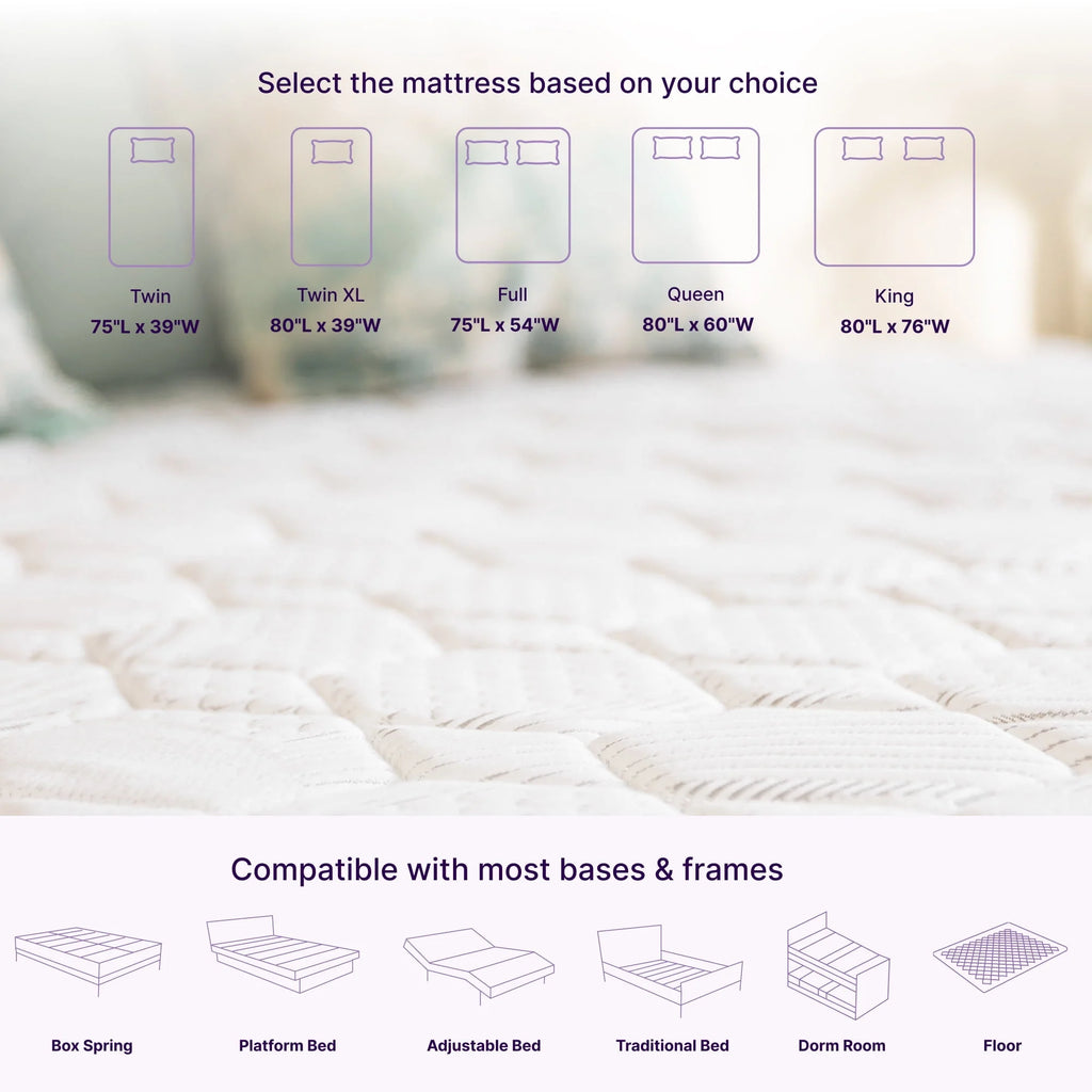 Queen Size Hybrid Memory Foam Pocket Spring Mattress R9088