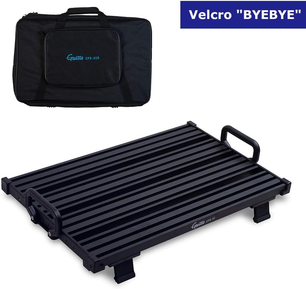 Aluminum Alloy Guitar Pedal Board with Carry Bag P9491