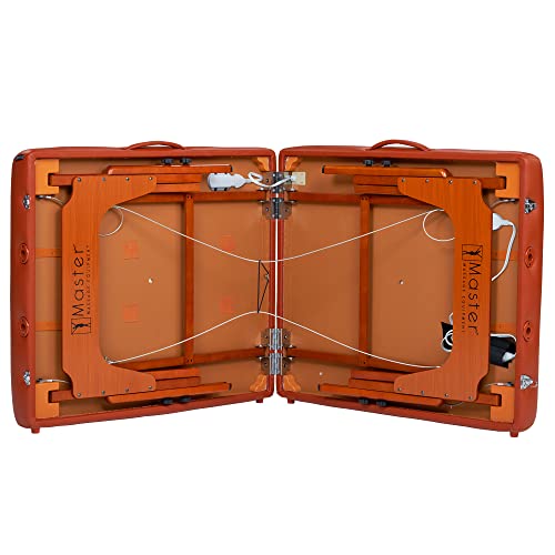 31" Portable Massage Table with Heating Pads S1081