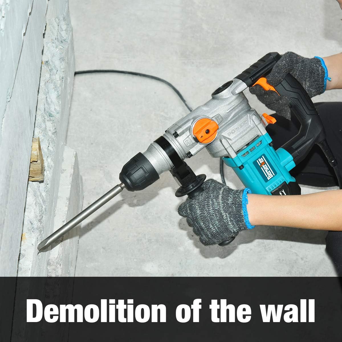 1-1/8 SDS-Plus Rotary Hammer Drill with Safety Clutch C5363