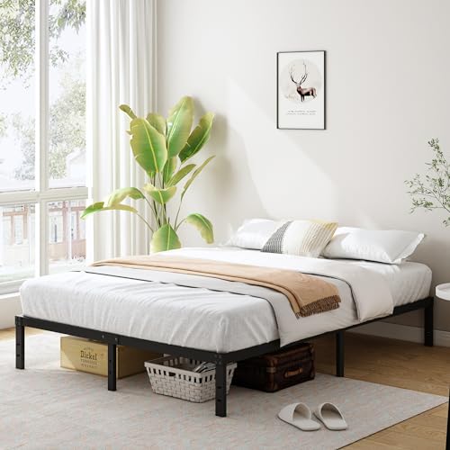 Black Metal Bed Frame A169