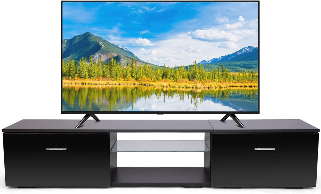 Modern TV Stand with Storage Cabinets C4440