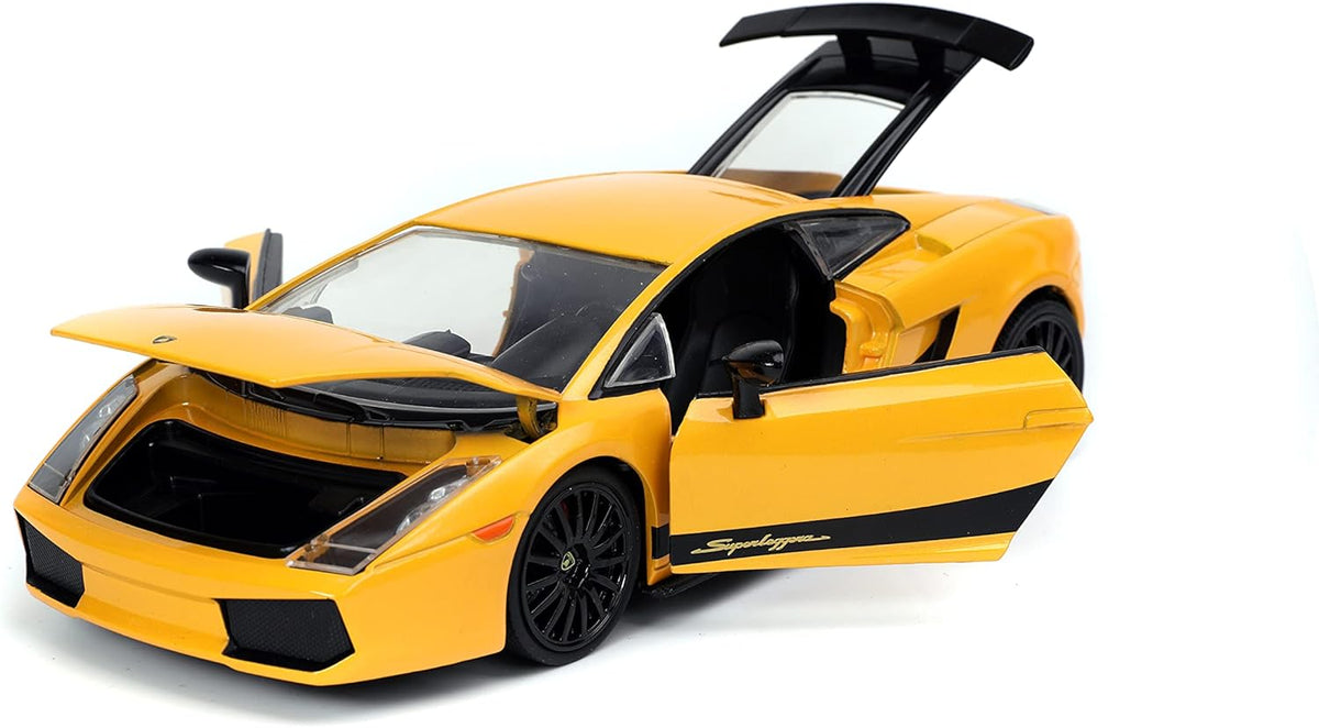 Yellow 1:24 Die-cast Car F6010