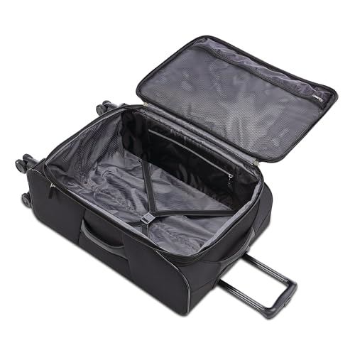 20 Spinner Softside Luggage with Spinner Wheels, Classic Blue K779090