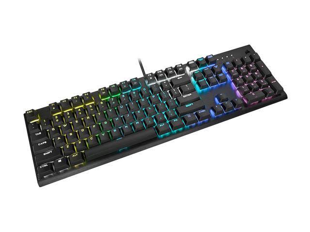 Mechanical Gaming Keyboard with Cherry MX Low Profile Speed Keyswitches K22042