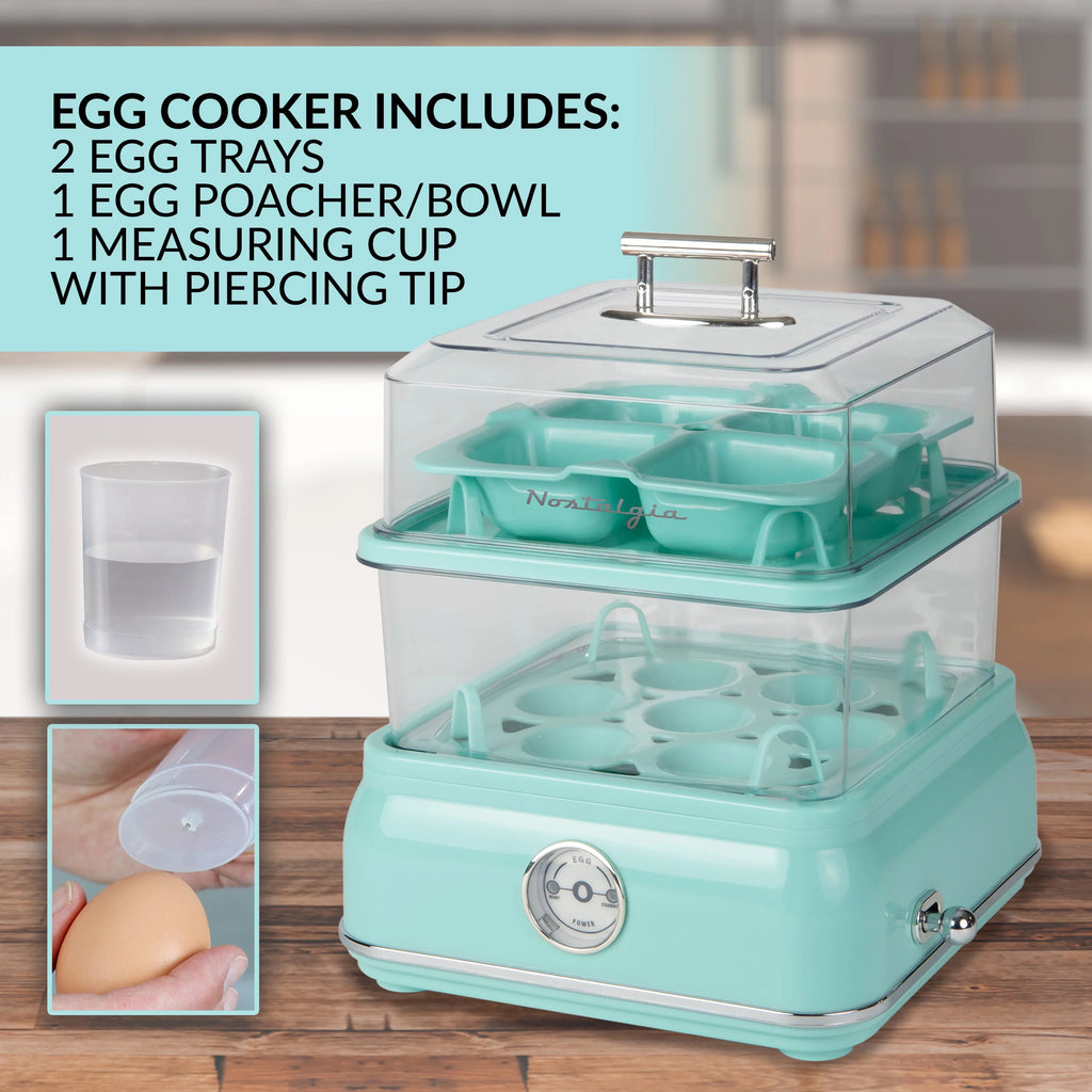 14-Capacity Egg Cooker, Aqua V422