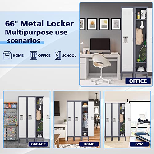 Gray 5 Door Steel Storage Cabinet W220