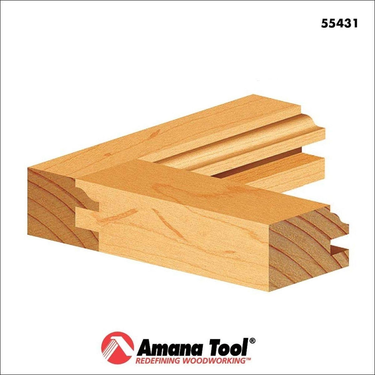 Carbide Tipped 2-Piece Ogee Stile and Rail Set B8874