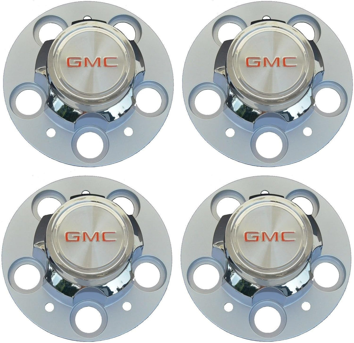 Set of 4 5 Lug 15x8 15x7 Rally Wheel Hub Center Caps S384