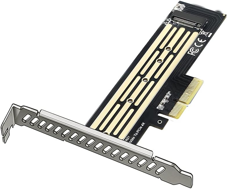M.2 PCIe NVMe or PCIe AHCI SSD to PCIe 3.0 x4 Adapter Card E247452