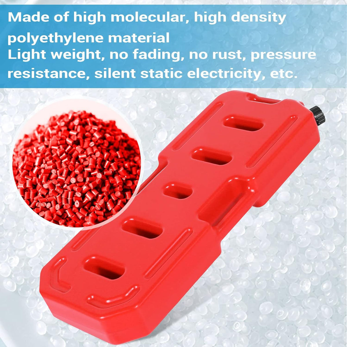 20 L Gasoline Pack Fuel Can Red Pack of 2 B7515