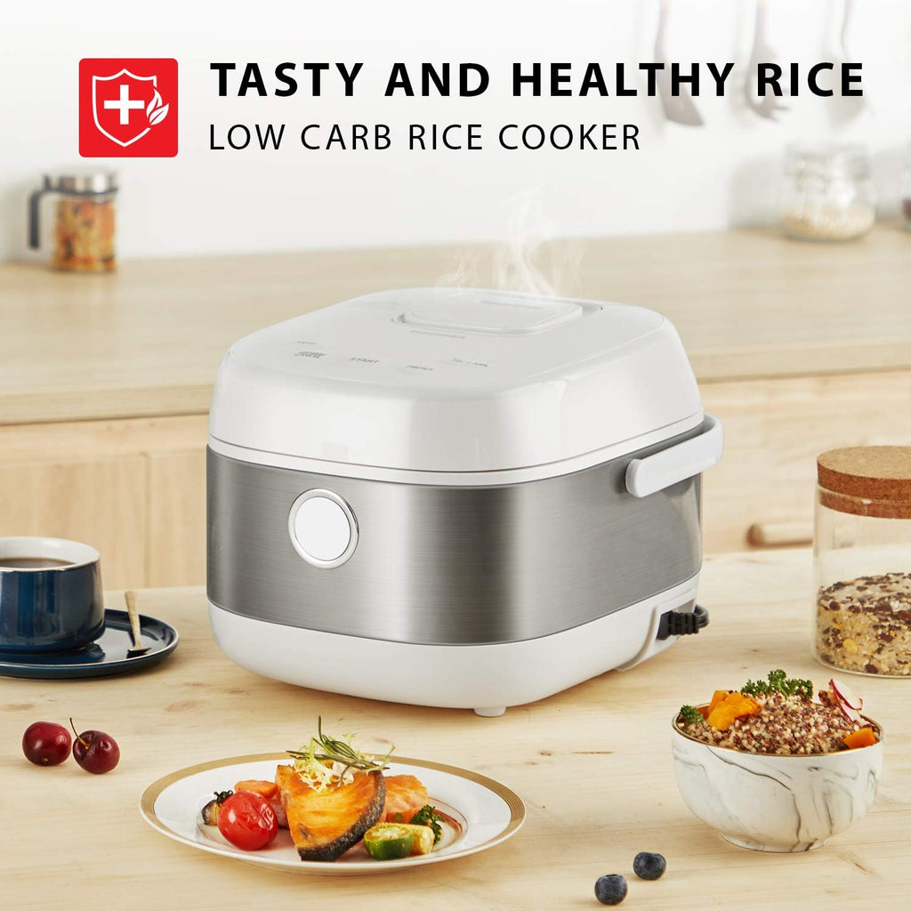 White 5.5 Cups Digital Multi-functional Rice Cooker R760192