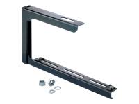 Black Steel Cable Raceway Bracket Z926
