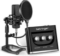 Computer Microphone with Shock Mount, Pop Filter, and XLR Cable N34820