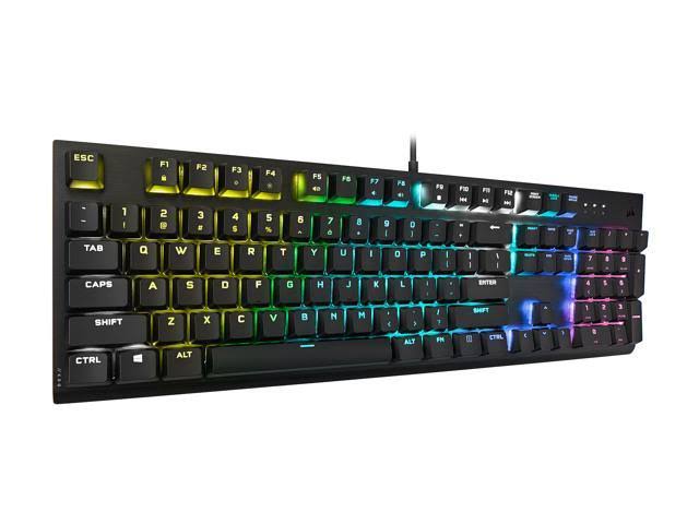 Mechanical Gaming Keyboard with Cherry MX Low Profile Speed Keyswitches K22042