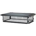Black Galvanized-Steel Chimney Cap M1829
