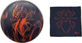 Black Bowling Ball 16lbs & Black Micro Suede Towel J13740