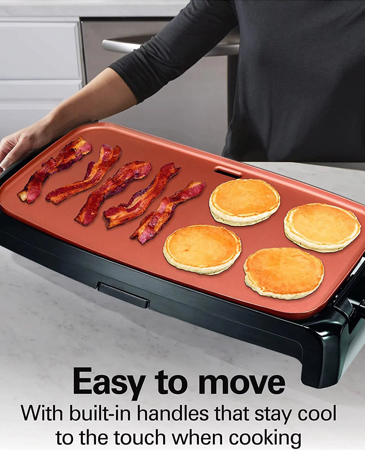 Nonstick Ceramic Electric Griddle M53122