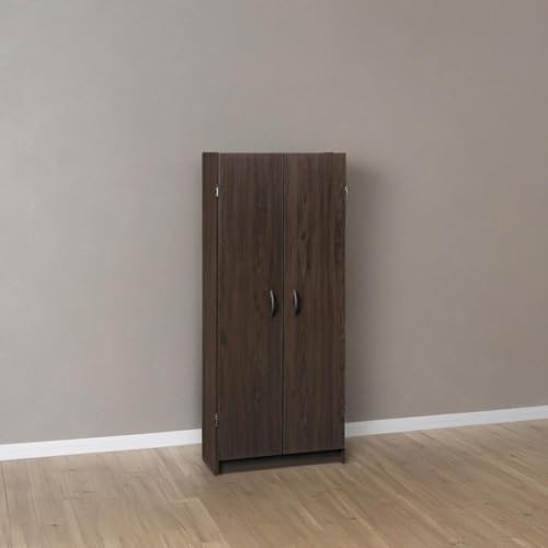 White 2 Door Pantry Cabinet with Adjustable Shelves R200806