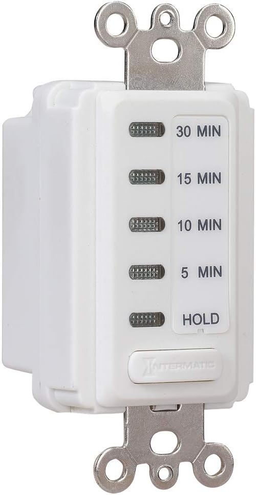 White Electronic Auto-Off Timer 5/10/15/30 Minutes U2257
