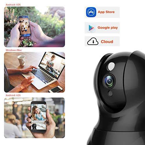 1080p WiFi Indoor Pan/Tilt/Zoom Security Camera Z645