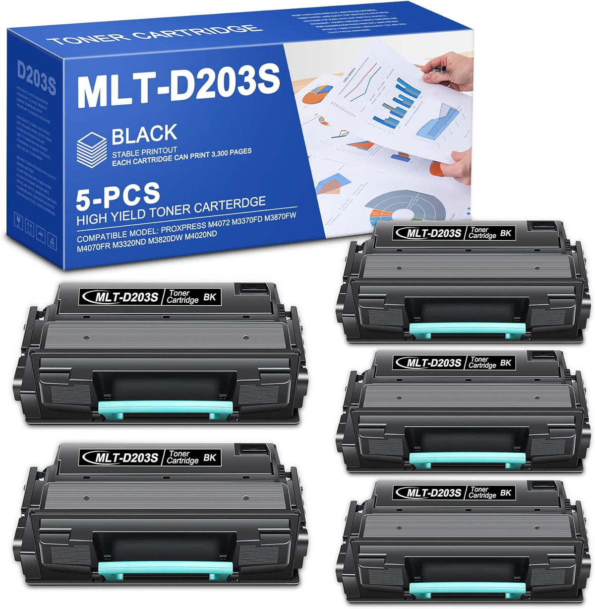 Black Toner Cartridge Replacement A56919