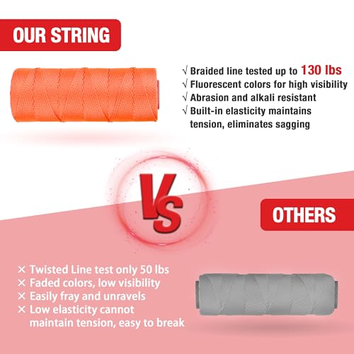 250 Feet #18 Braided Nylon String Line Y976328