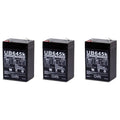 6 Volt 4.5Ah Rechargeable Sealed Battery 3 Pack R97086