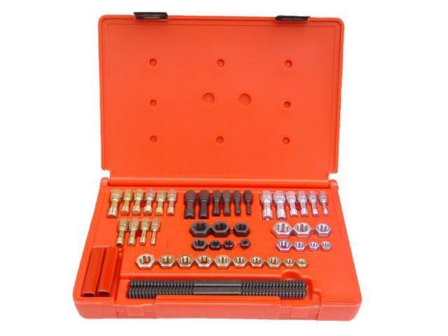 48 Piece SAE & Metric Thread Restorer Kit P80585