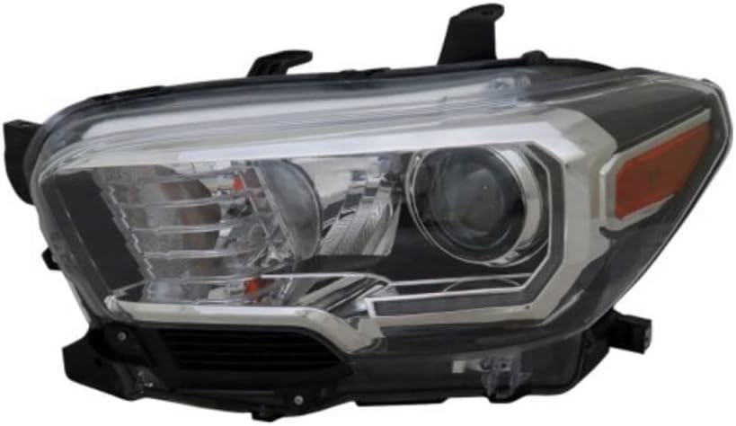 Black Driver Side Headlight D734560