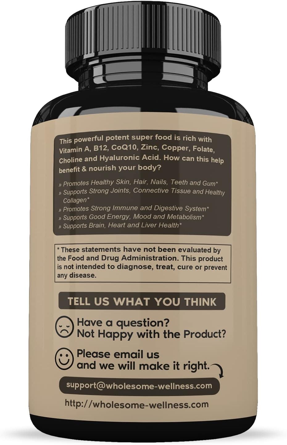 180 Pills 750mg Beef Liver Capsules W493023