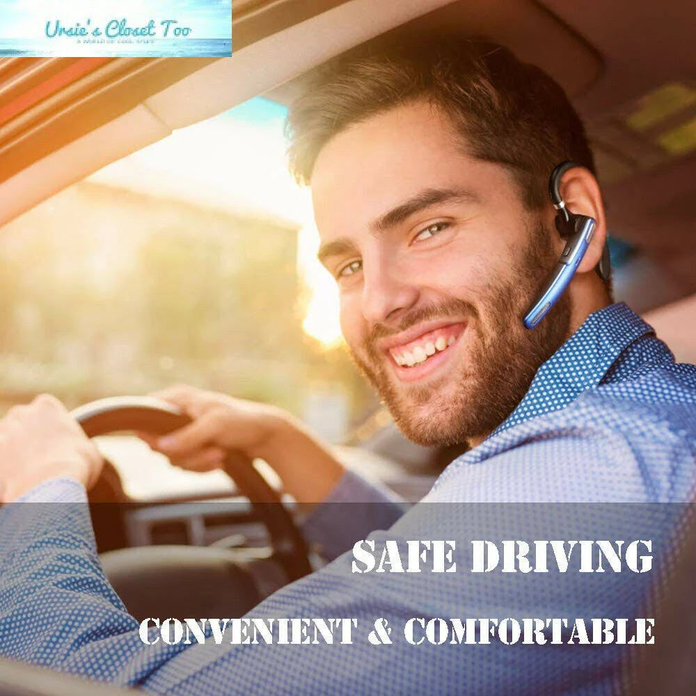 Wireless Bluetooth Headset with Noise Canceling Mic B229