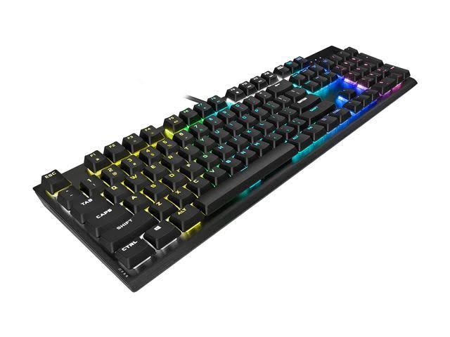 Mechanical Gaming Keyboard with Cherry MX Low Profile Speed Keyswitches K22042